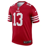 Men's Nike Brock Purdy Scarlet San Francisco 49ers Team Legend Jersey