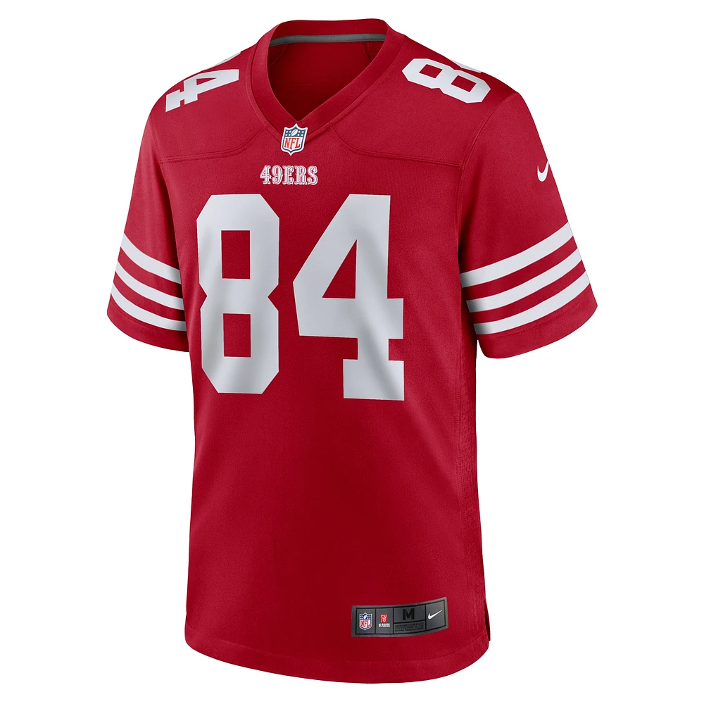 Men's Nike Chris Conley  Scarlet San Francisco 49ers Game Jersey