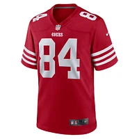 Men's Nike Chris Conley  Scarlet San Francisco 49ers Game Jersey