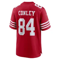 Men's Nike Chris Conley  Scarlet San Francisco 49ers Game Jersey