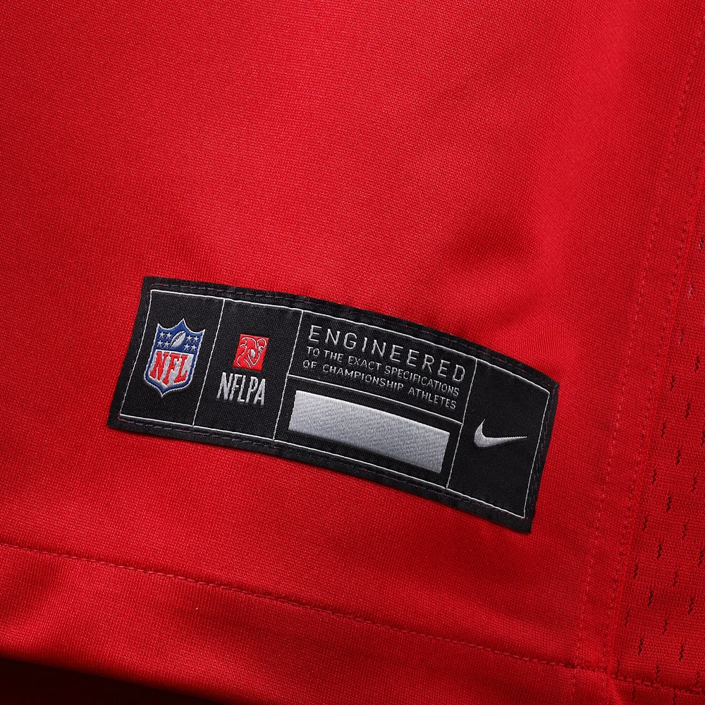 Men's Nike Christian McCaffrey Scarlet San Francisco 49ers Alternate Game Player Jersey