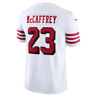 Men's Nike Christian McCaffrey White San Francisco 49ers Vapor F.U.S.E. Limited 2nd Alternate Jersey