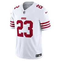 Men's Nike Christian McCaffrey White San Francisco 49ers Vapor F.U.S.E. Limited Jersey