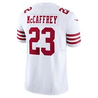 Men's Nike Christian McCaffrey White San Francisco 49ers Vapor F.U.S.E. Limited Jersey