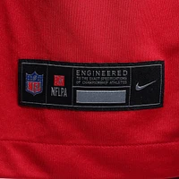 Maillot de match Nike De'Vondre Campbell Scarlet San Francisco 49ers pour homme