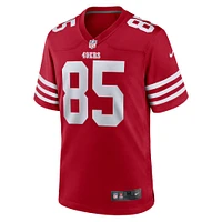 Men's Nike George Kittle Scarlet San Francisco 49ers Player Game Jersey