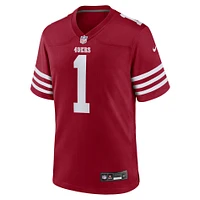 Men's Nike Ricky Pearsall  Scarlet San Francisco 49ers Team Game Jersey