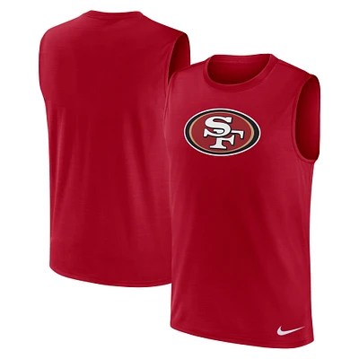 Débardeur Nike Scarlet San Francisco 49ers Blitz Legend Performance pour homme