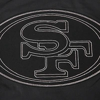 Men's Pro Standard Black San Francisco 49ers Paint The City Twill Full-Zip Jacket