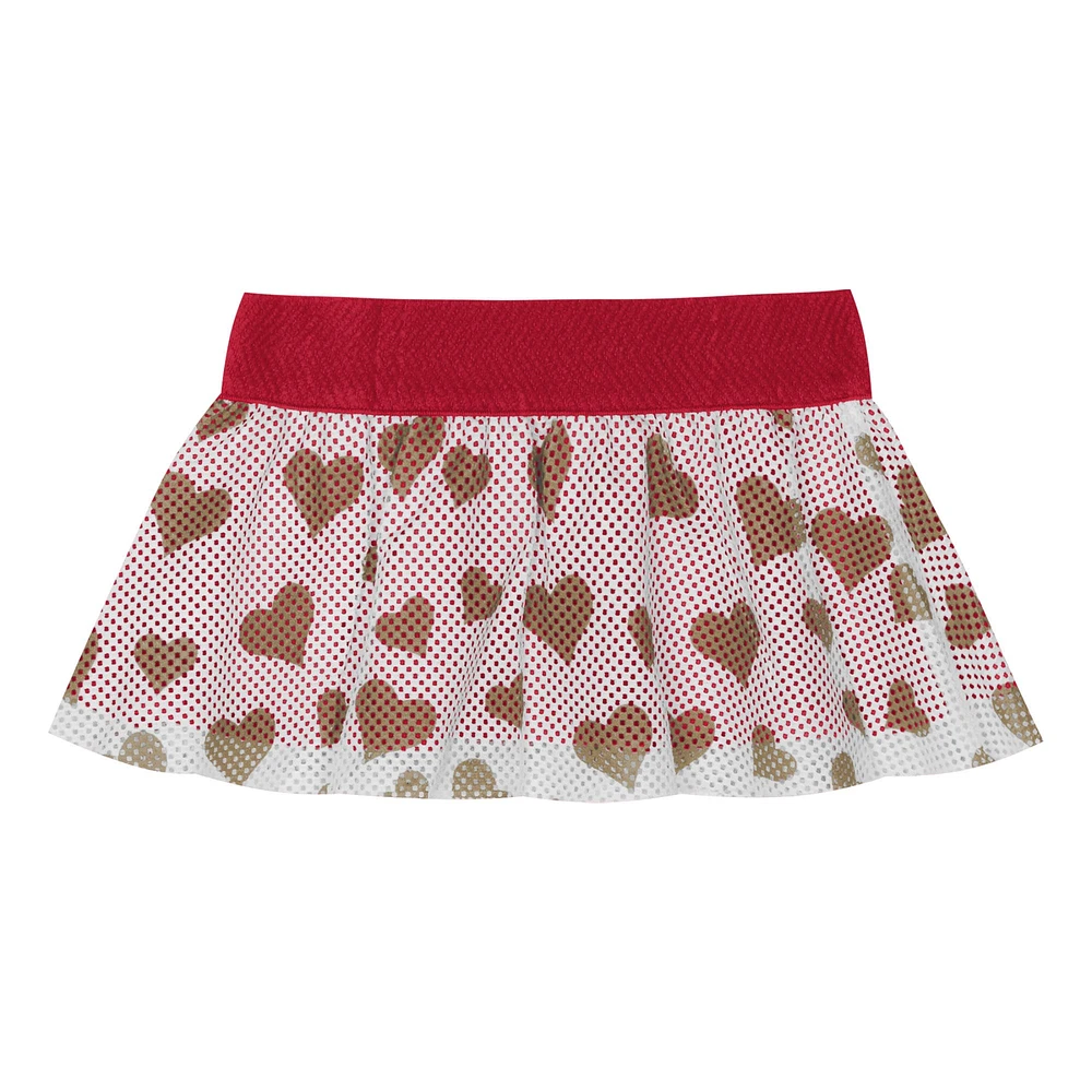 Newborn & Infant San Francisco 49ers Love My Team Bodysuit Skirt Set