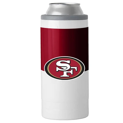 Glacière fine à blocs de couleurs de 12 oz des 49ers de San Francisco