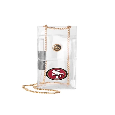 Sac à main à bandoulière transparent Essential des 49ers de San Francisco