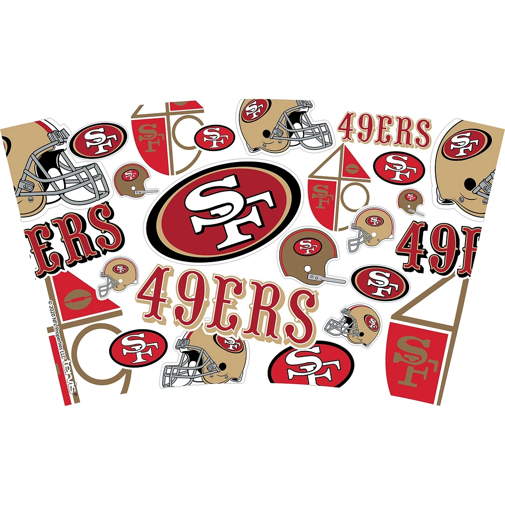 Tervis San Francisco 49ers Two-Pack 16oz. Allover Classic Tumbler Set