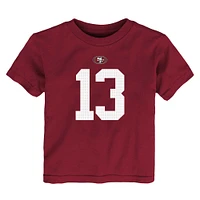 Toddler Nike Brock Purdy Scarlet San Francisco 49ers Player Name & Number T-Shirt