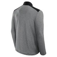 Unisex Fanatics Black/Heather Gray San Francisco 49ers Front Office Tonal Full-Zip Jacket