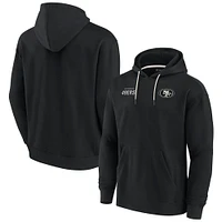 Unisex Fanatics Black San Francisco 49ers Elements Super Soft Fleece Pullover Hoodie
