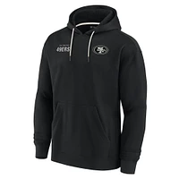 Unisex Fanatics Black San Francisco 49ers Elements Super Soft Fleece Pullover Hoodie
