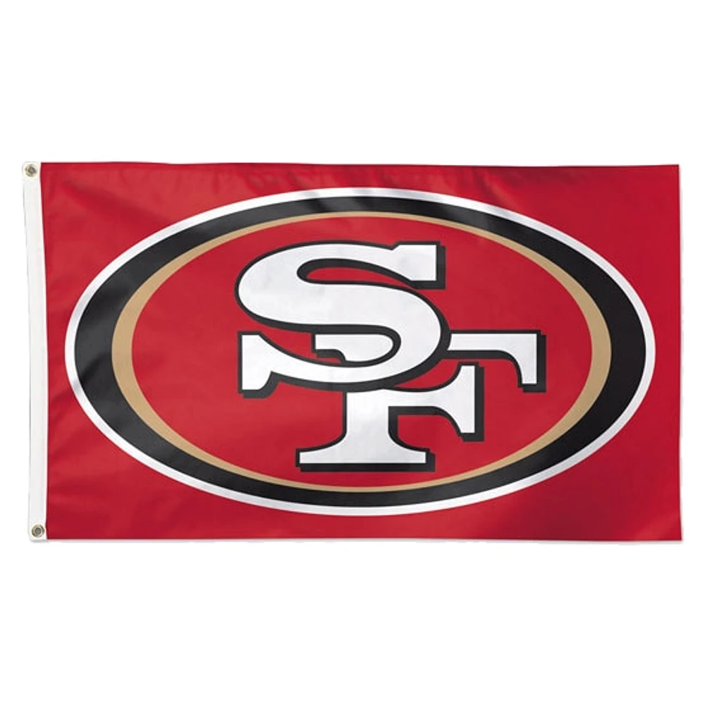 Drapeau WinCraft San Francisco 49ers Deluxe 3 pi x 5 pi