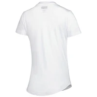 Women's Concepts Sport White/Charcoal San Francisco 49ers Sonata T-Shirt & Leggings Sleep Set