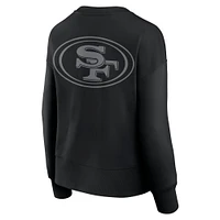 Women's Fanatics  Black San Francisco 49ers Elements Pullover Sweatshirt