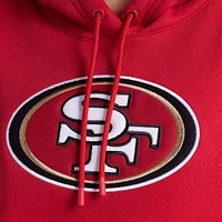 Women's Fanatics Scarlet San Francisco 49ers Legacy Fleece Pullover Hoodie