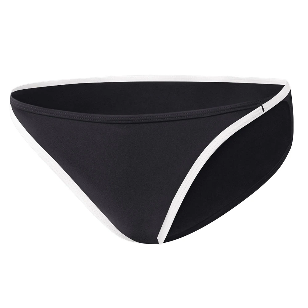 Women's G-III 4Her by Carl Banks Black San Francisco 49ers Play Action Bikini Bottom