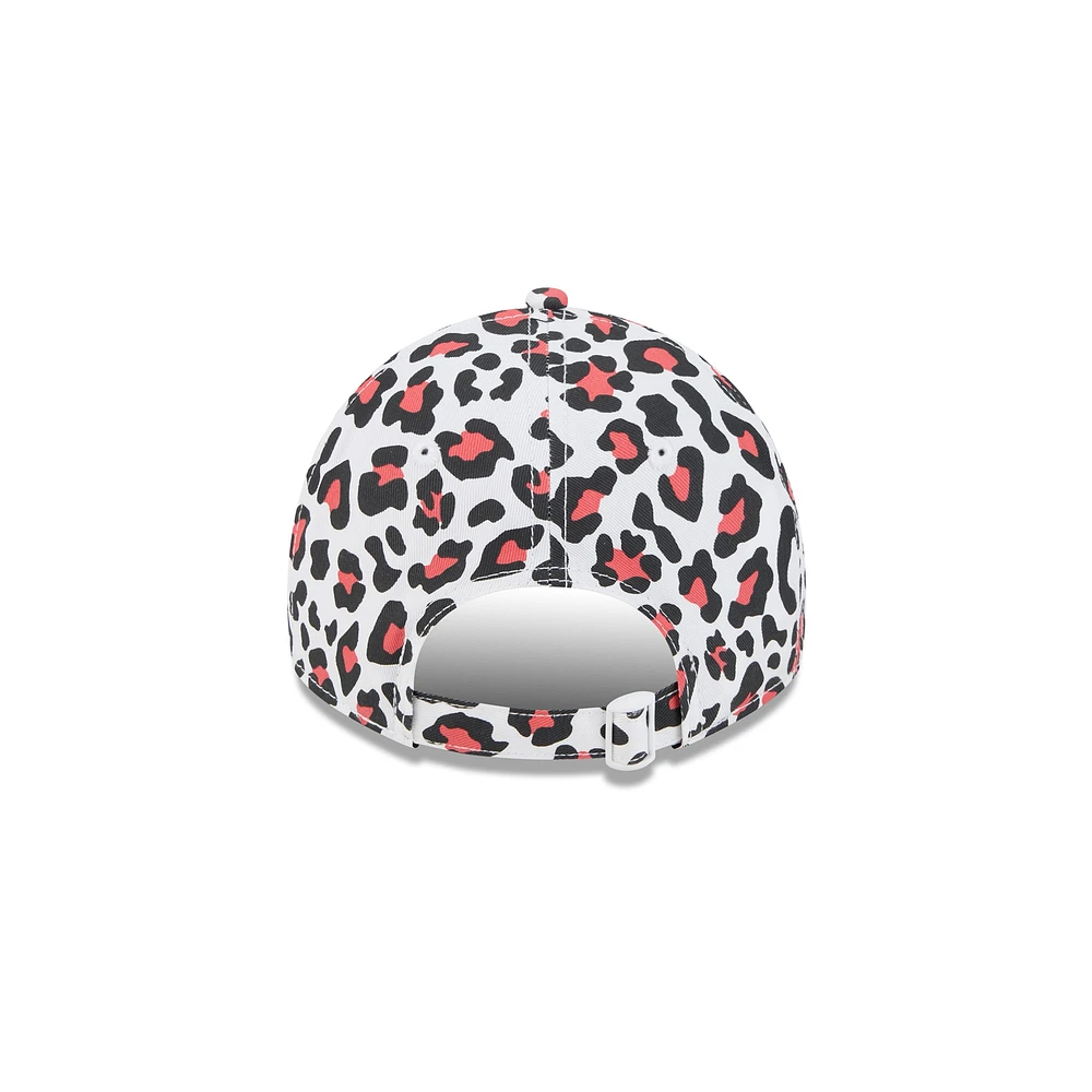 Women's New Era White San Francisco 49ers Active Leopard 9TWENTY Adjustable Hat