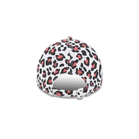 Women's New Era White San Francisco 49ers Active Leopard 9TWENTY Adjustable Hat
