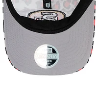 Women's New Era White San Francisco 49ers Active Leopard 9TWENTY Adjustable Hat