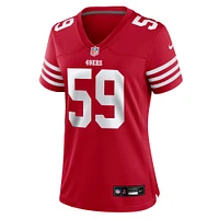 Women's Nike De'Vondre Campbell  Scarlet San Francisco 49ers Game Jersey