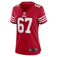 Women's Nike Isaac Alarcon  Scarlet San Francisco 49ers Team Game Jersey