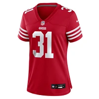 Women's Nike Isaac Guerendo  Scarlet San Francisco 49ers Game Jersey
