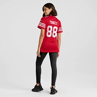 Women's Nike Jake Tonges  Scarlet San Francisco 49ers Team Game Jersey