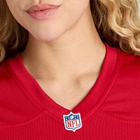 Maillot de match l'équipe Nike Khalil Davis Scarlet San Francisco 49ers pour femme