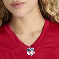 Women's Nike Mac Jones  Scarlet San Francisco 49ers Team Game Jersey