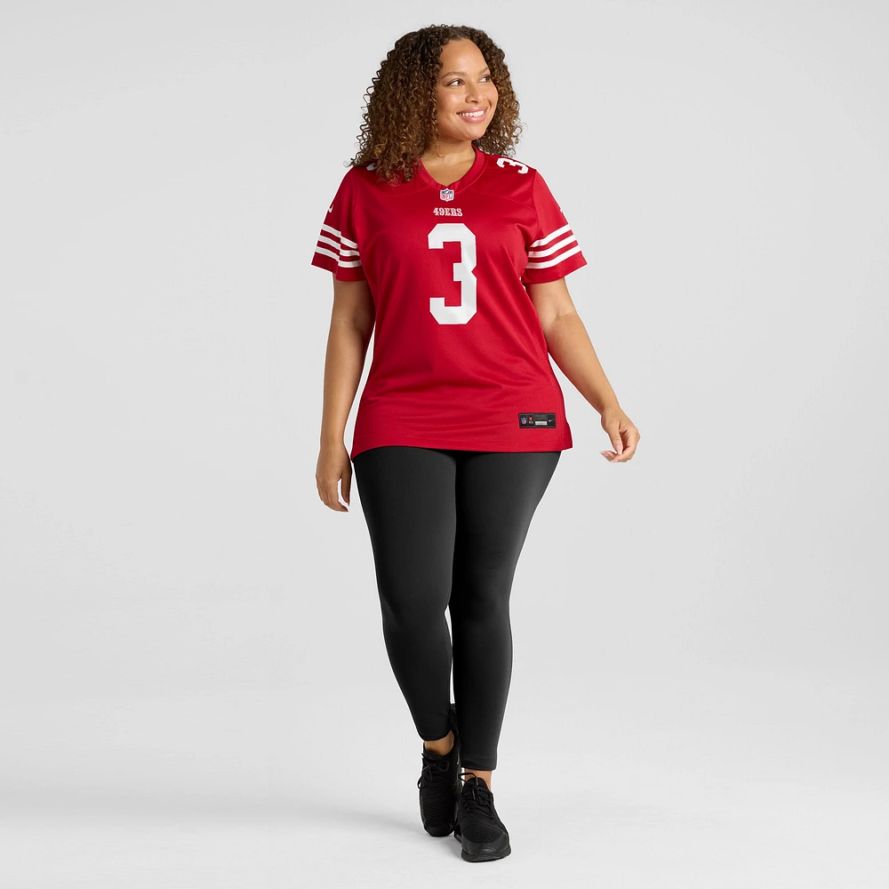 Women's Nike Mitch Wishnowsky  Scarlet San Francisco 49ers Game Jersey