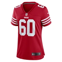 Women's Nike Sebastian Gutierrez  Scarlet San Francisco 49ers Team Game Jersey