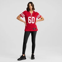 Women's Nike Sebastian Gutierrez  Scarlet San Francisco 49ers Team Game Jersey