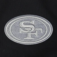 Women's Pro Standard Gray San Francisco 49ers Reverse French Terry Colorblock Full-Zip Hoodie