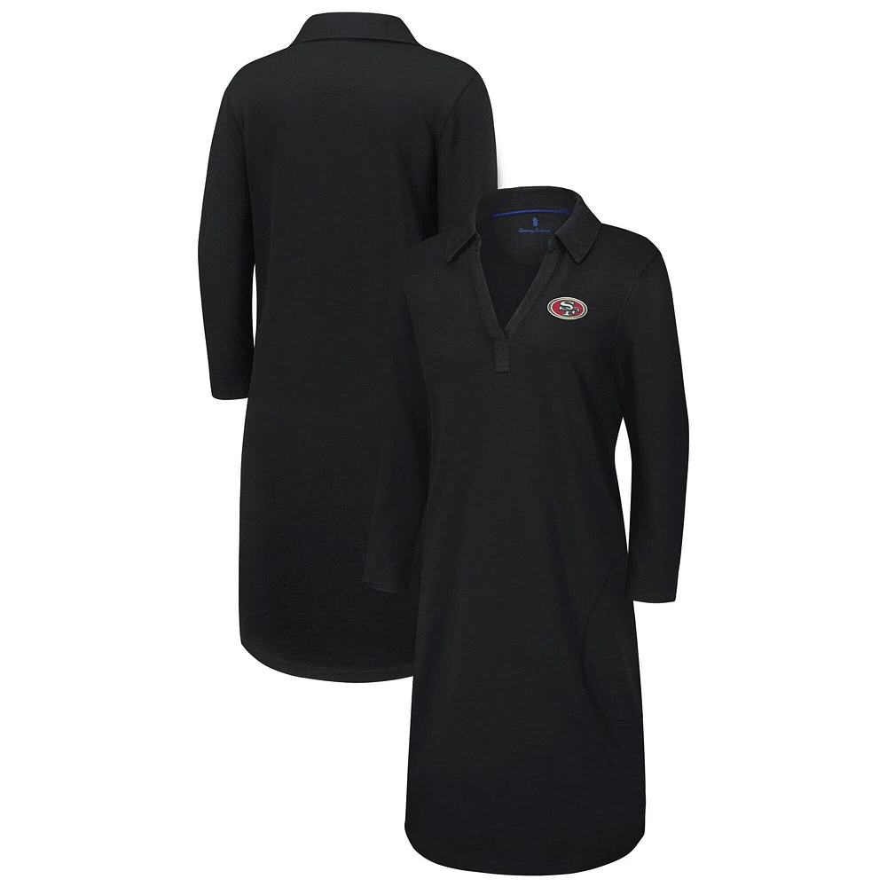 Women's Tommy Bahama Black San Francisco 49ers Ashby Isles Three-Quarter Length Sleeve Pullover
Jersey Dress
