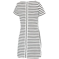 Women's Tommy Bahama White San Francisco 49ers Tri-Blend Jovanna Striped Dress