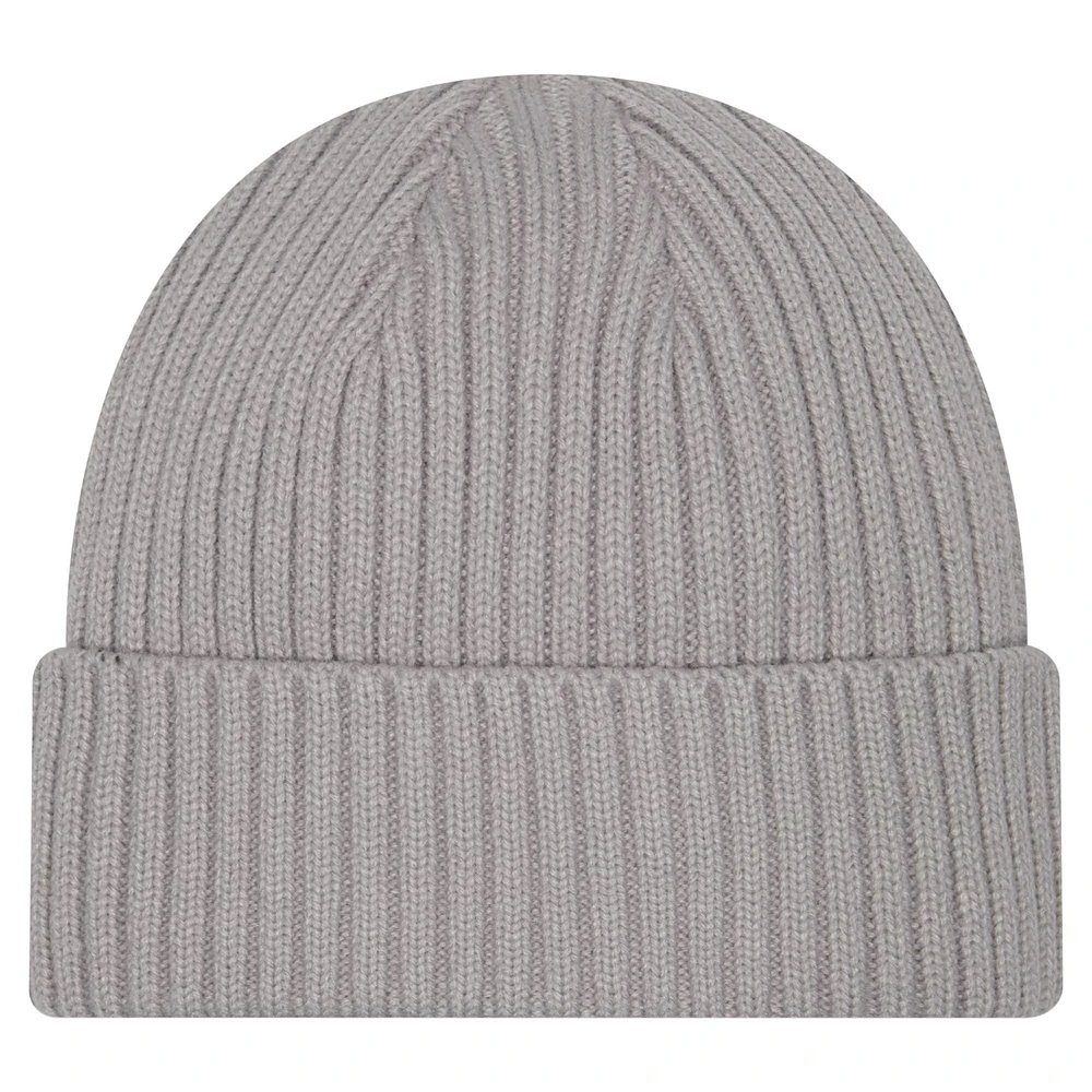 Youth New Era Gray San Francisco 49ers Color Pack Cuffed Knit Hat
