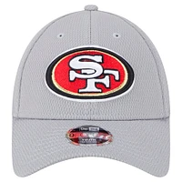 Youth New Era Gray San Francisco 49ers Main 9FORTY Adjustable Hat