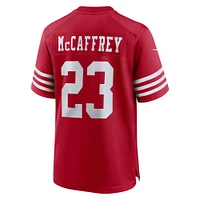 Youth Nike Christian McCaffrey Scarlet San Francisco 49ers Game Jersey