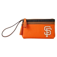 Dooney & Bourke San Francisco Giants Infield Double-Zip Wristlet