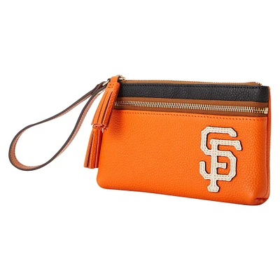 Dooney & Bourke San Francisco Giants Poignet à double fermeture éclair