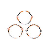 FOCO San Francisco Giants 3-Pack Friendship Bracelet Set