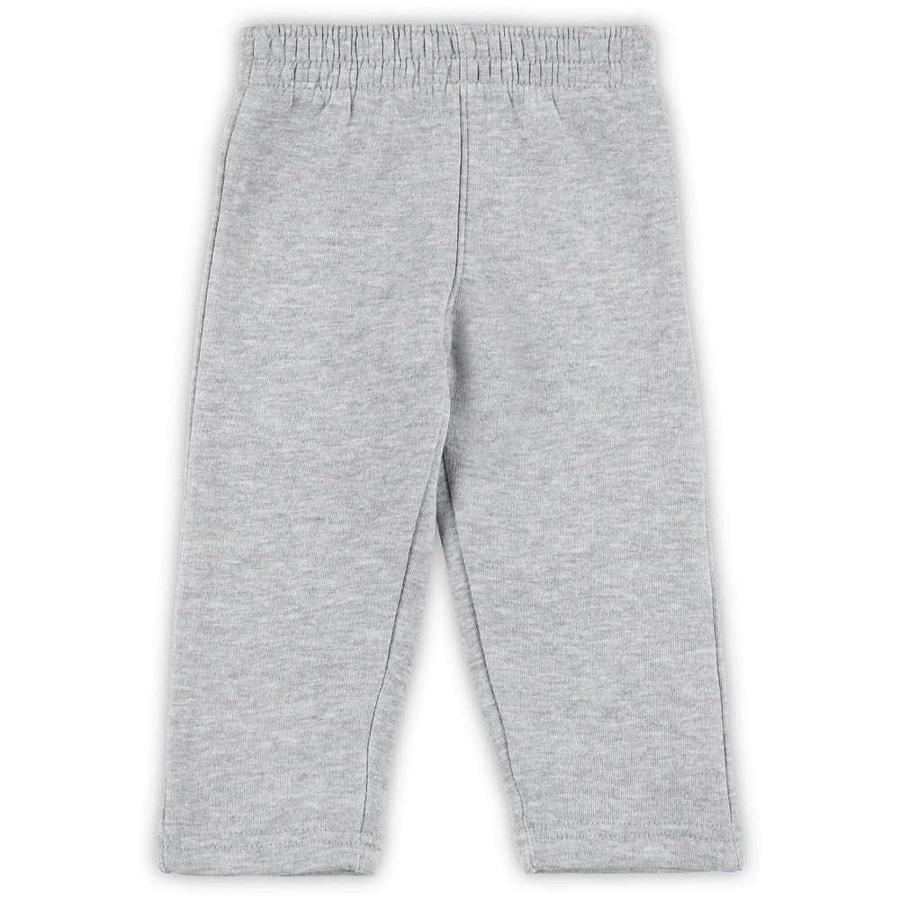 Infant Black/Heather Gray San Francisco Giants Play by Pullover Hoodie & Pants Set