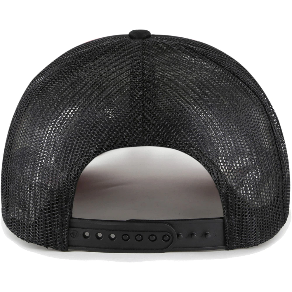 Casquette Snapback Trucker en mousse Backhaul Giants de San Francisco '47 noire pour homme