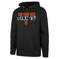 Sweat à capuche noir '47 pour hommes des Giants de San Francisco Base Slide Headline